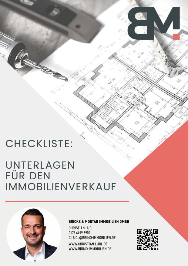 Titelseite: Unterlagen für den Immobilienverkauf